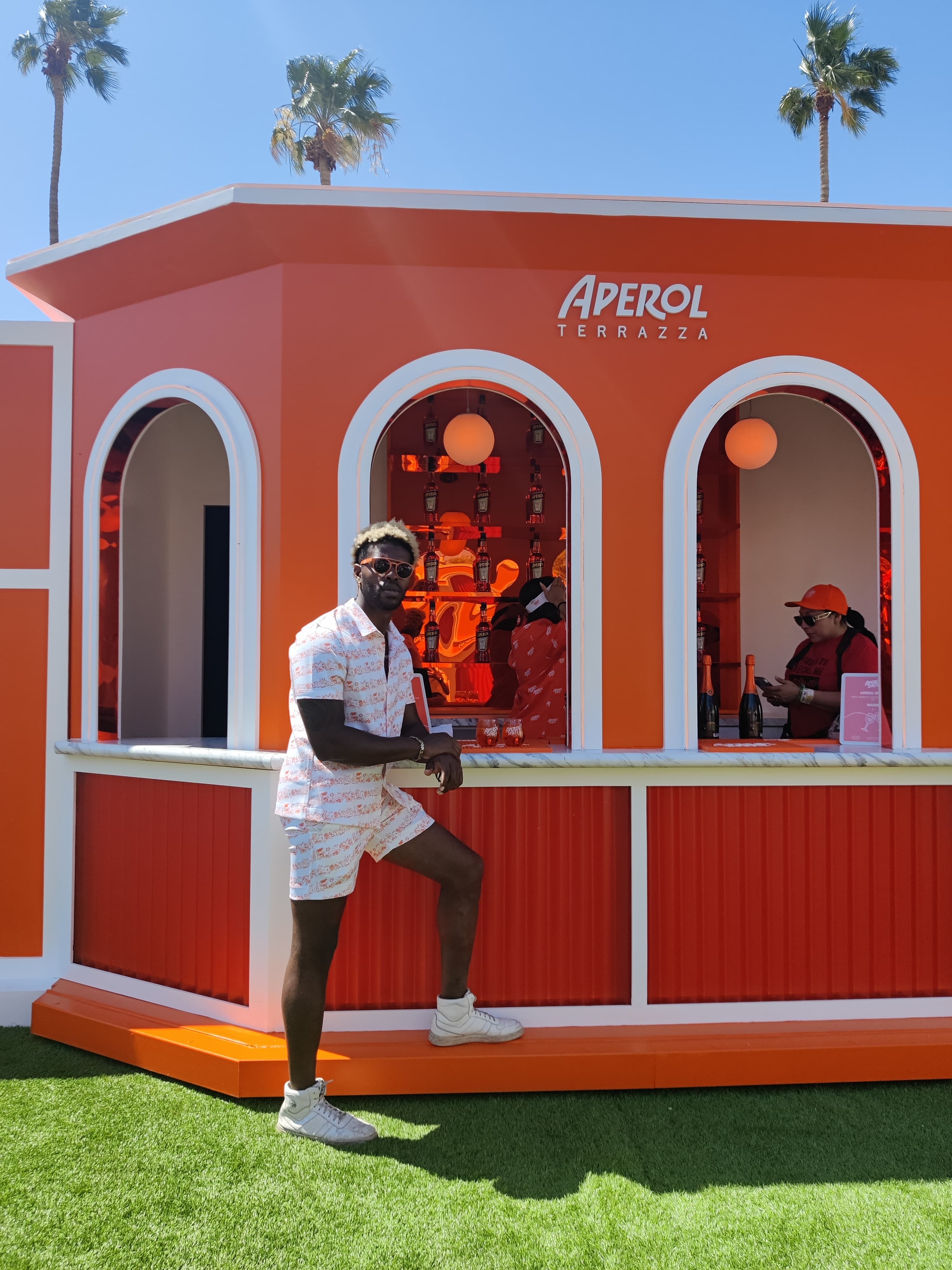 Aperol Spritz Promotion at Coachella Festival
