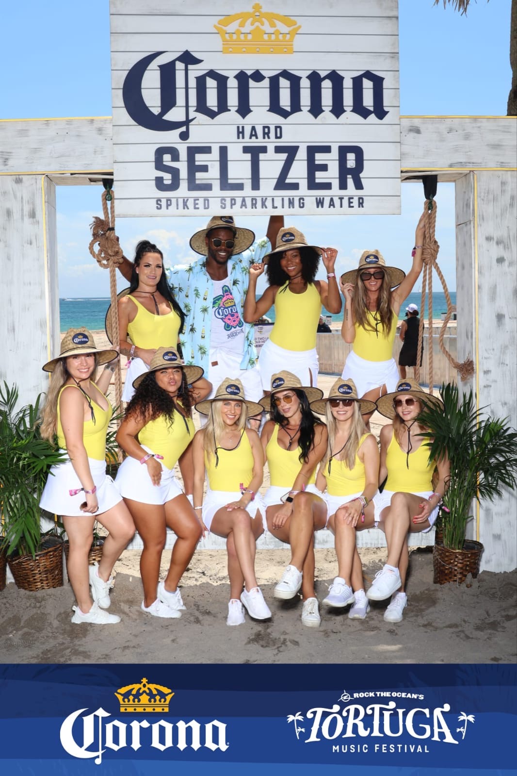 Corona Hard Seltzer Promotion at Tortuga Music Festival